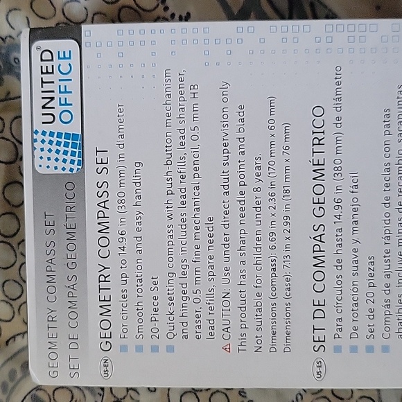 Geometry Compass Set🧡 - Picture 3 of 4